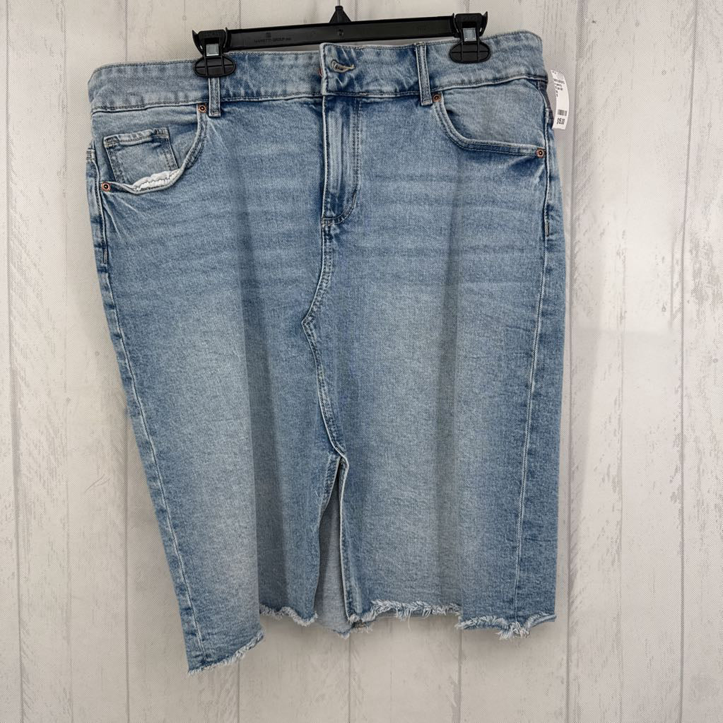 16 jean skirt
