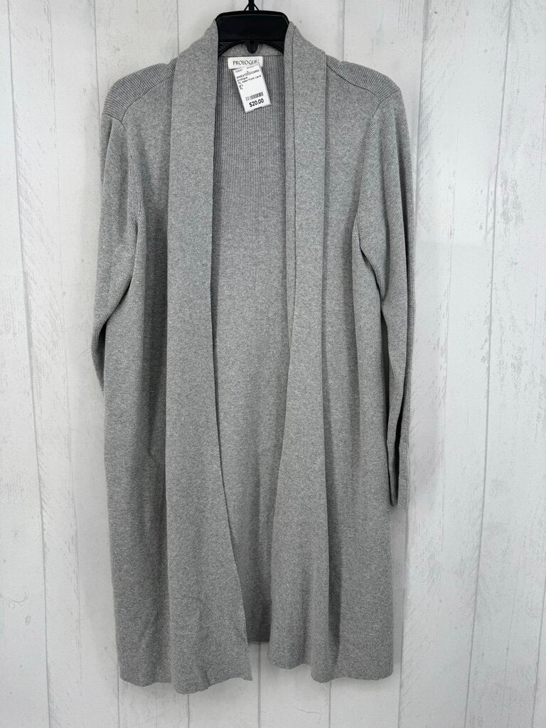 XL open front cardi