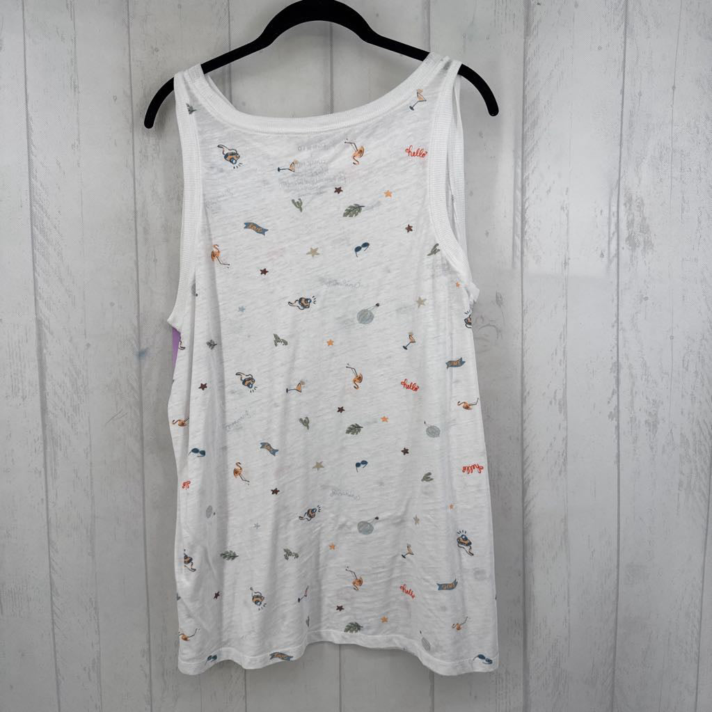 1X graphic tank