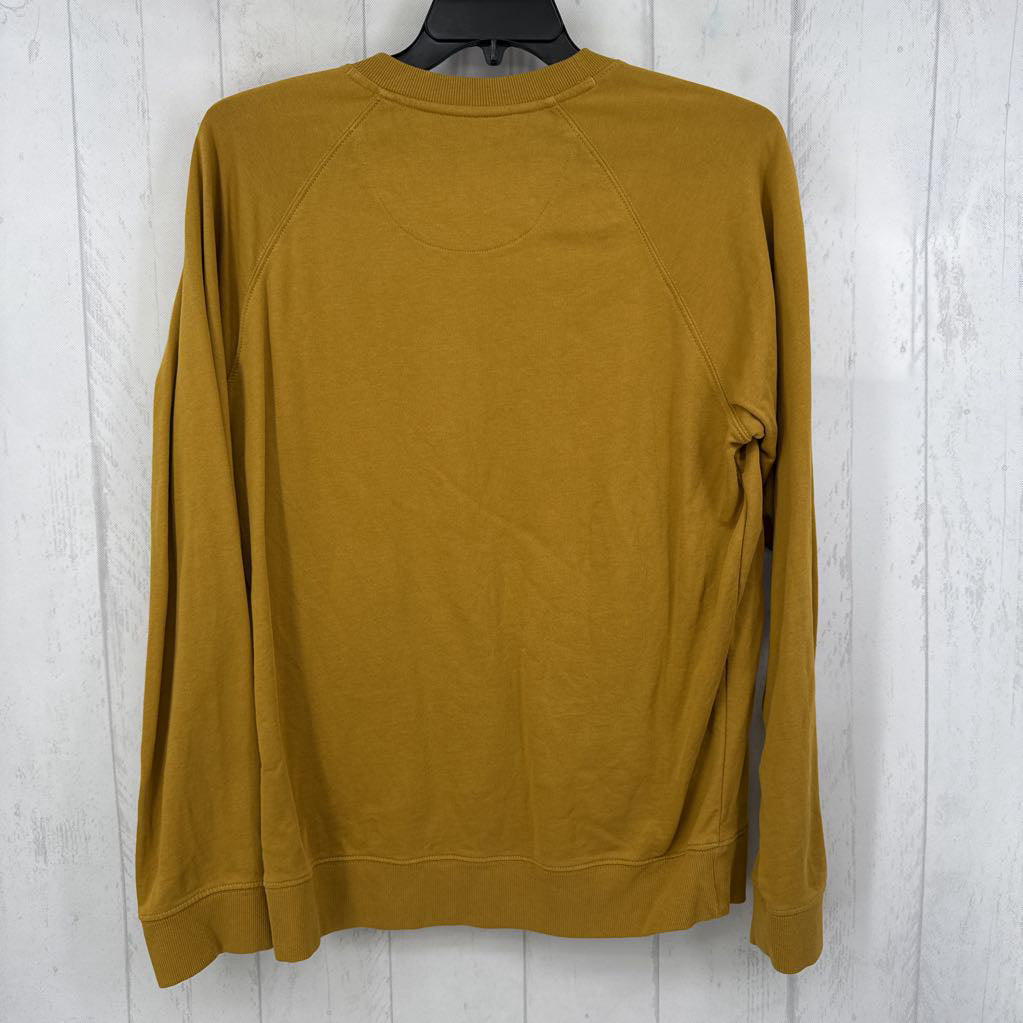 M graphic crewneck sweatshirt
