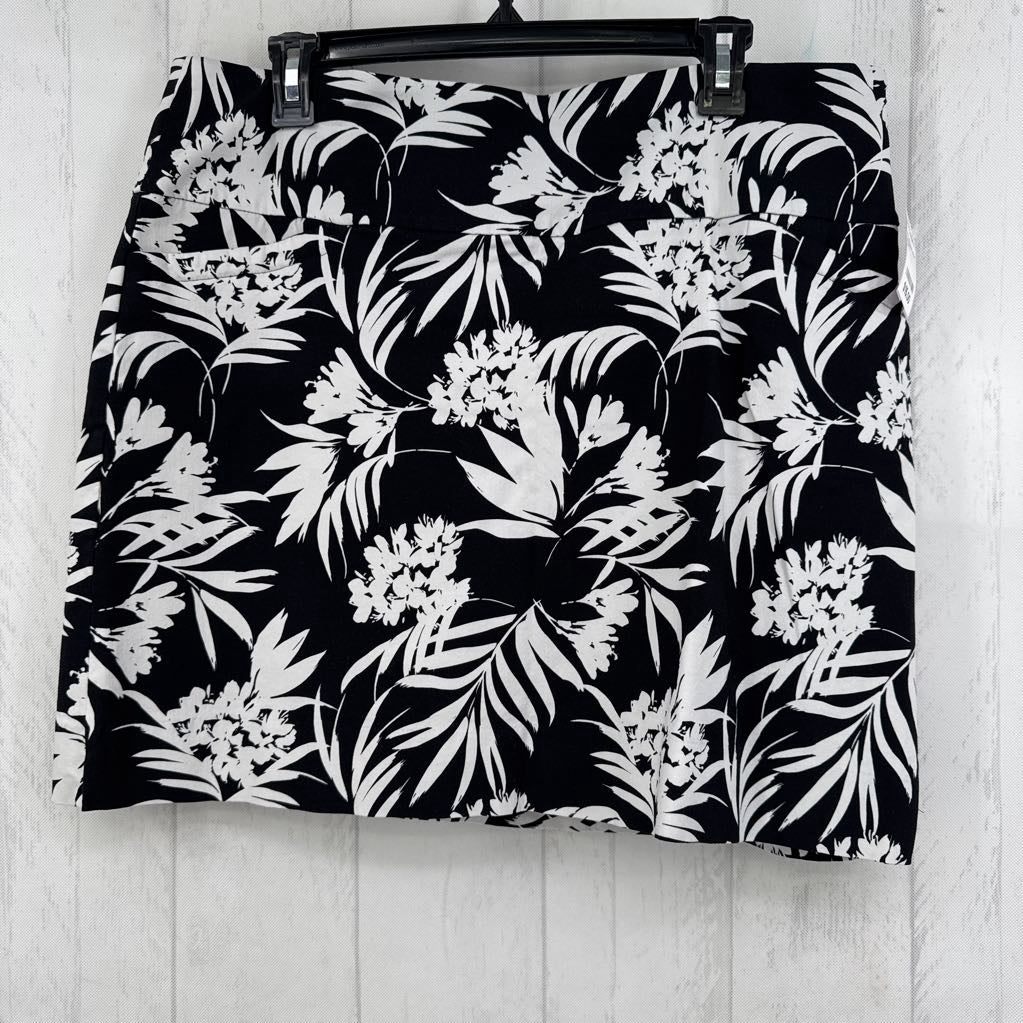 XXL flo print skort