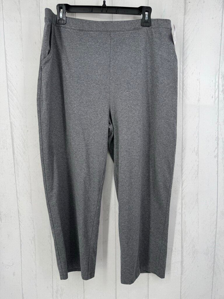 XL pull-on crop pant