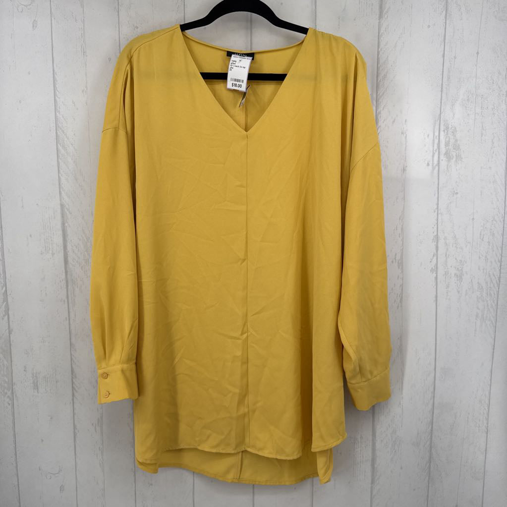 2X v-neck l/s top