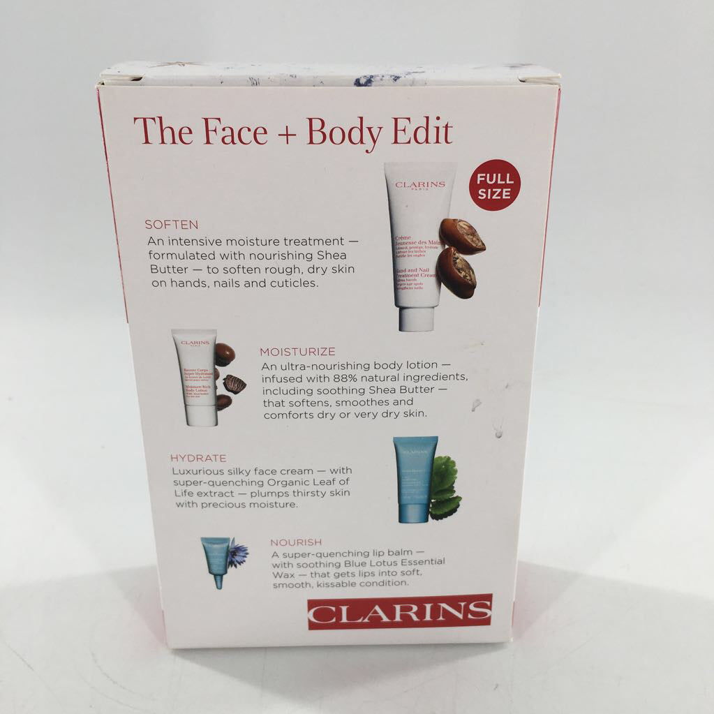 clarins 4pc gift set