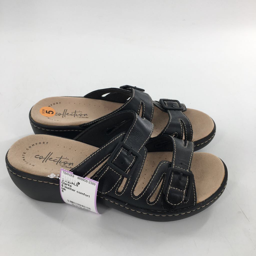 5 leather comfort sandal