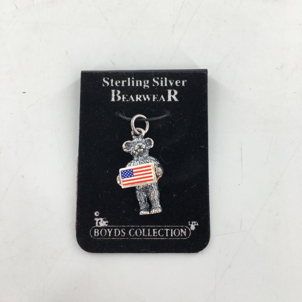 boyds bear patriotic charm