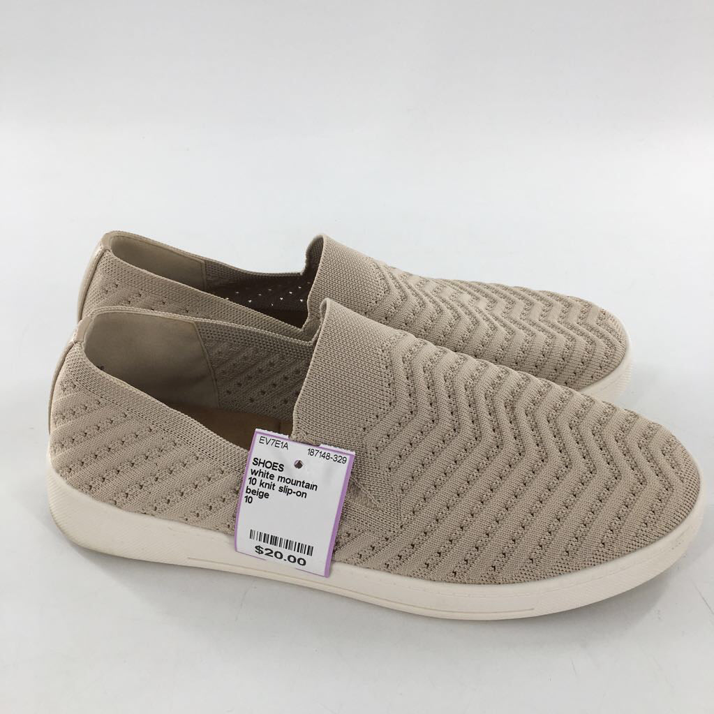 10 knit slip-on sneaker