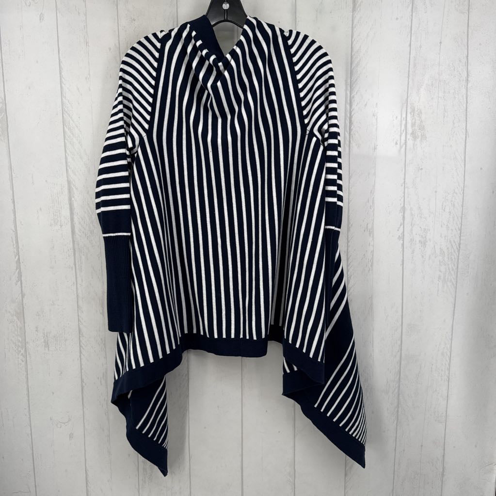 M striped flowy cardi