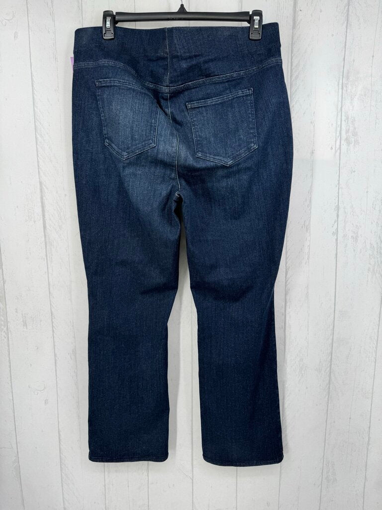 1X pull-on straight leg jean
