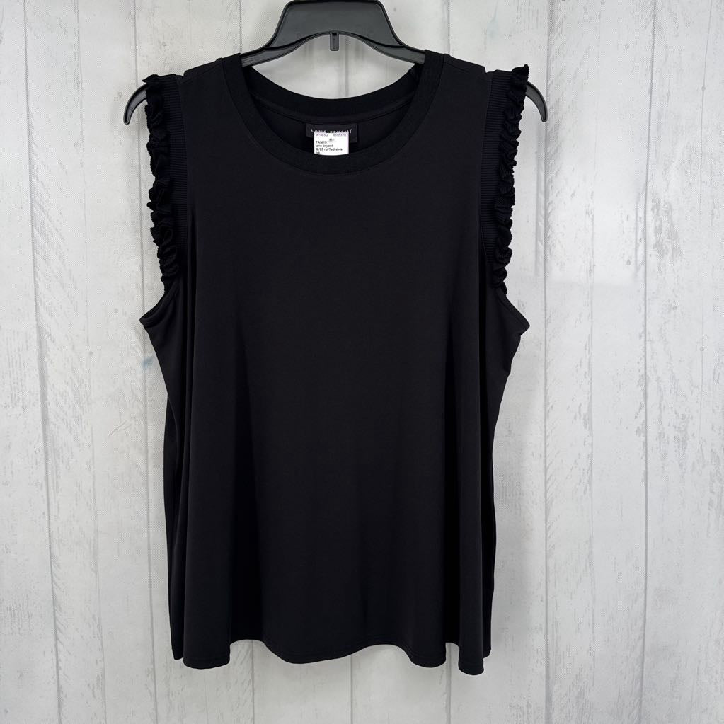 18/20 ruffled slvls top