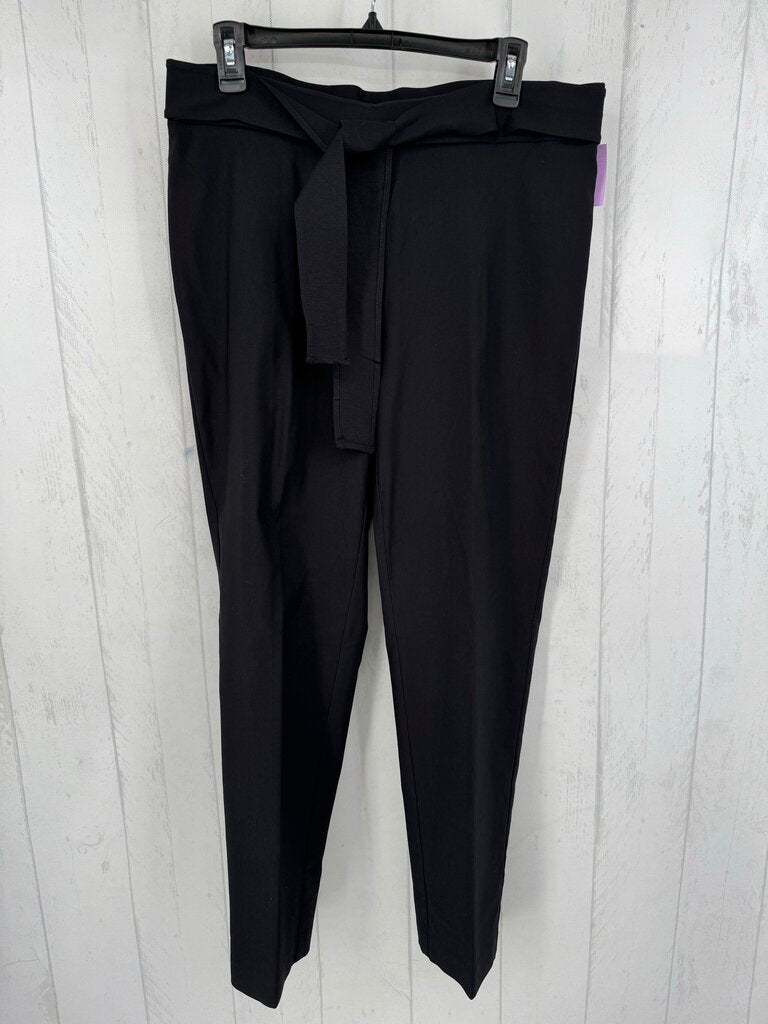 L pull-on belted pants