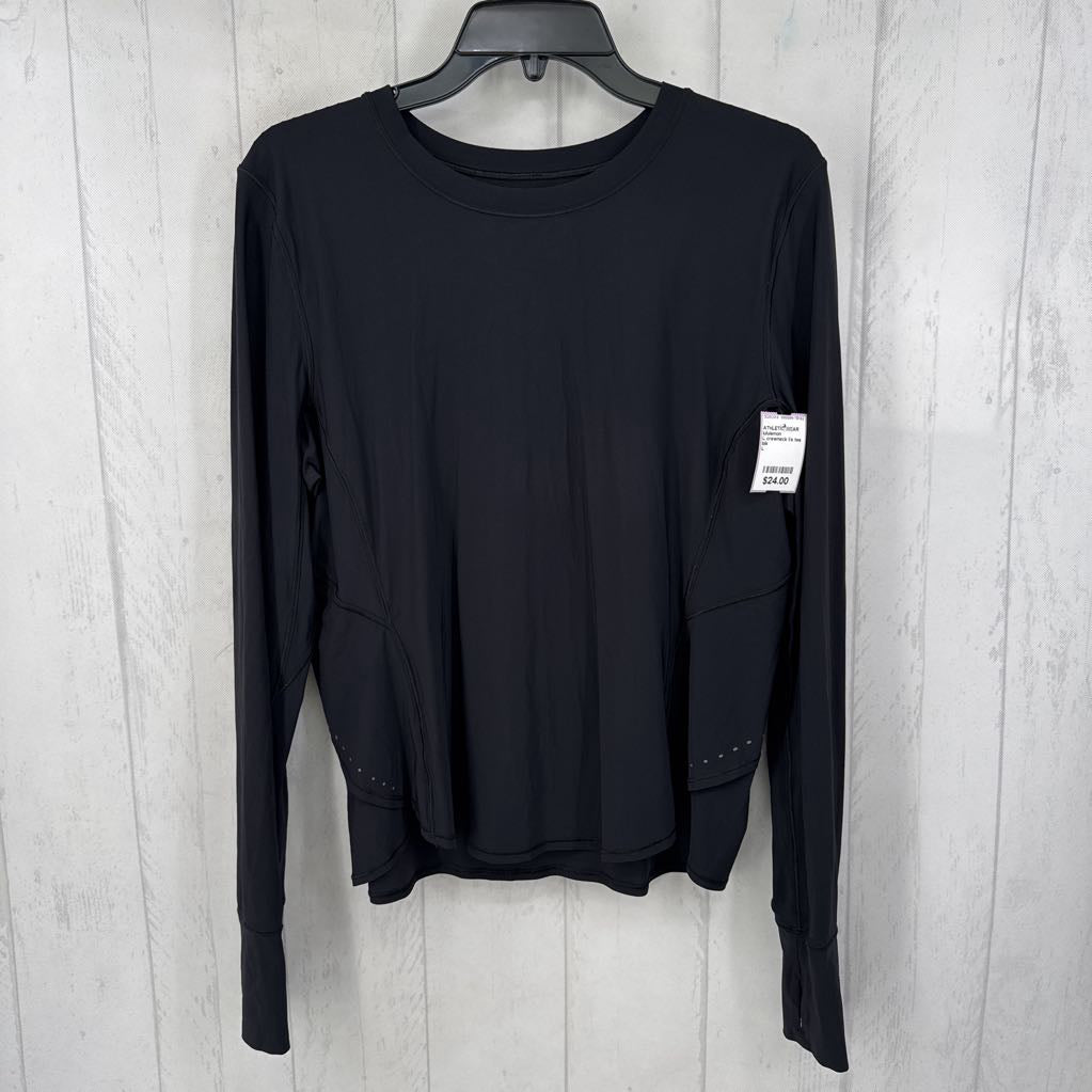L crewneck l/s tee