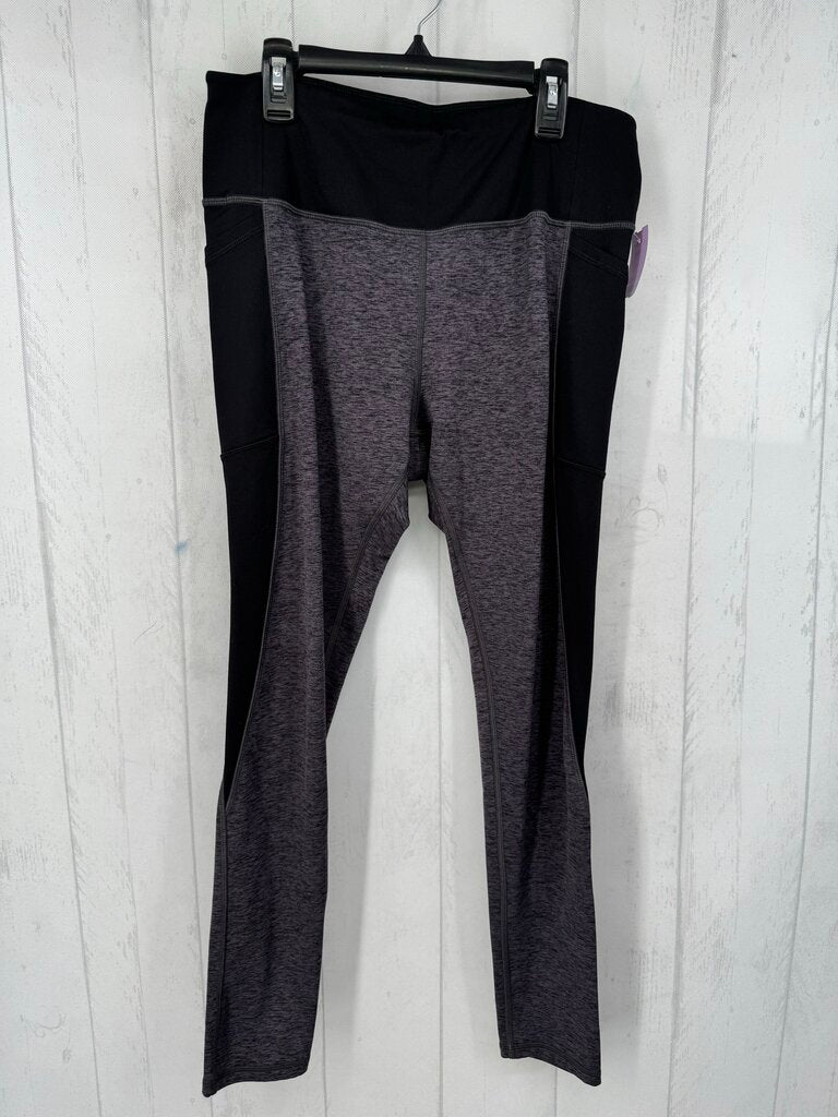 L marled hi-rise legging