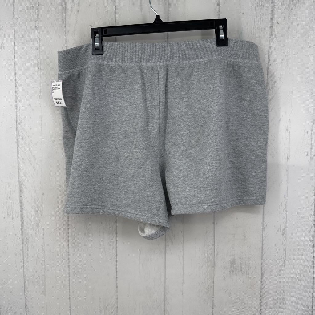 XXL lace-up front pull on shorts