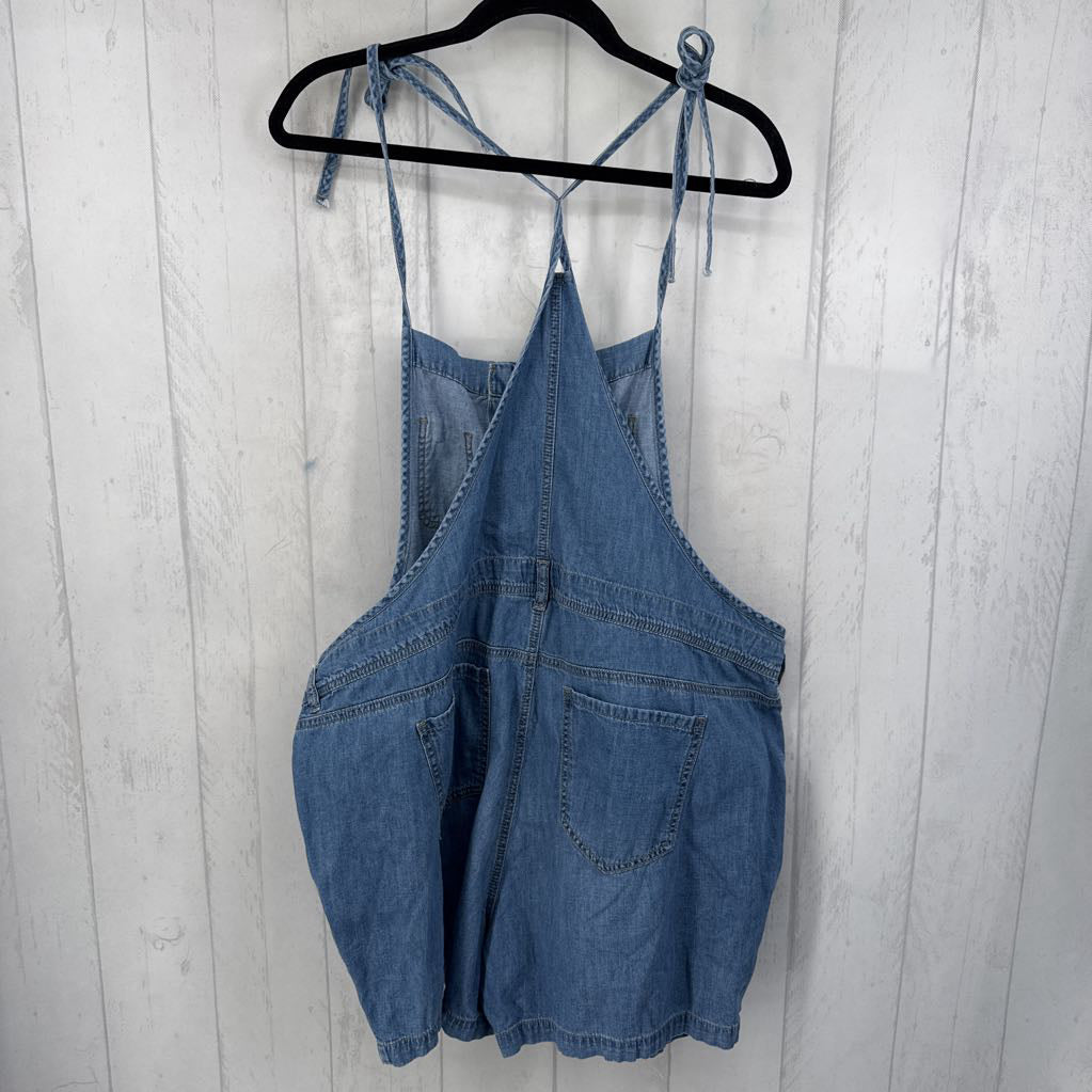18 denim romper