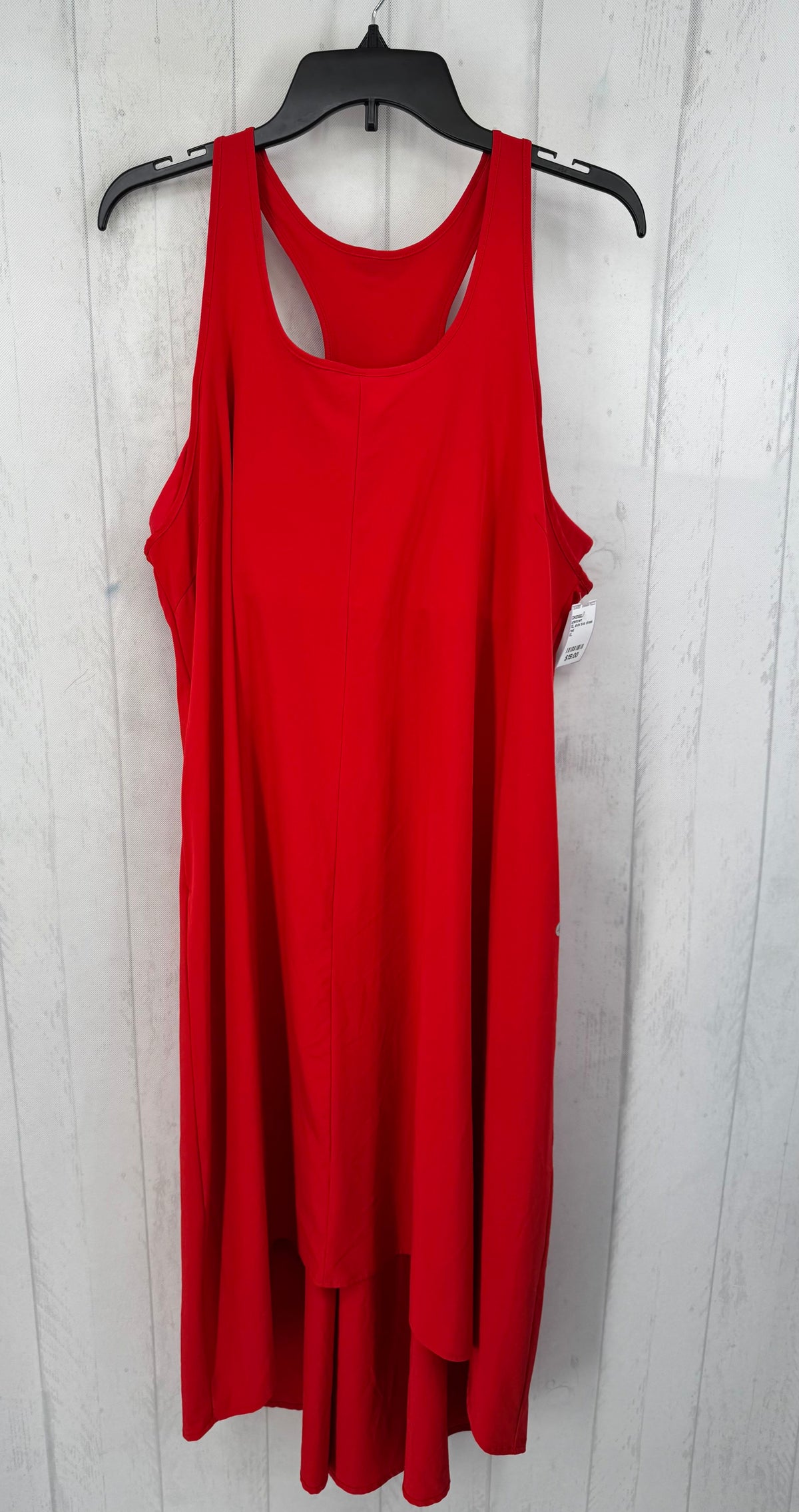 XL slvls hi-lo dress