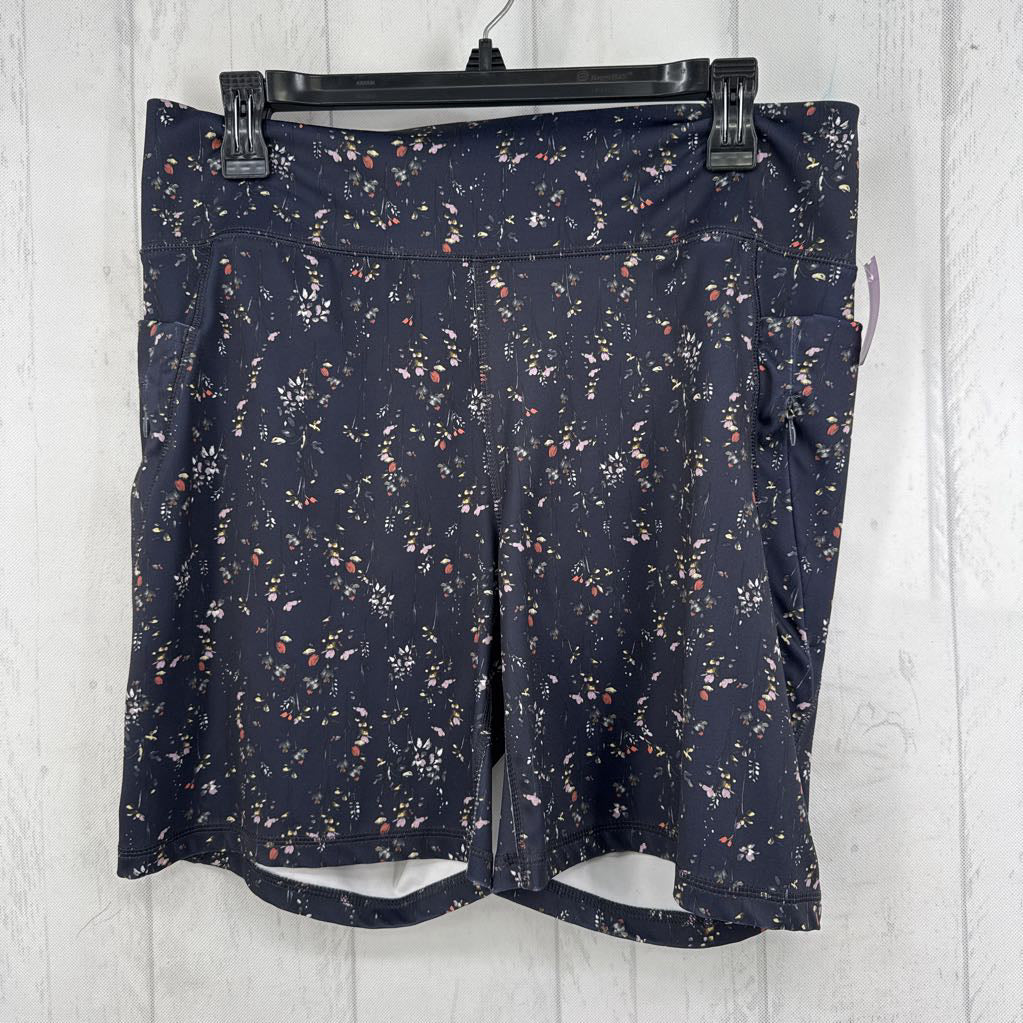 XL flo print hi-rise shorts