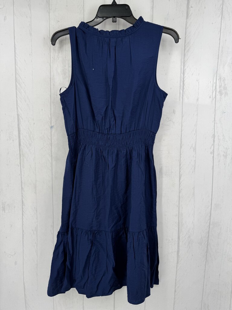 M split neck slvls dress