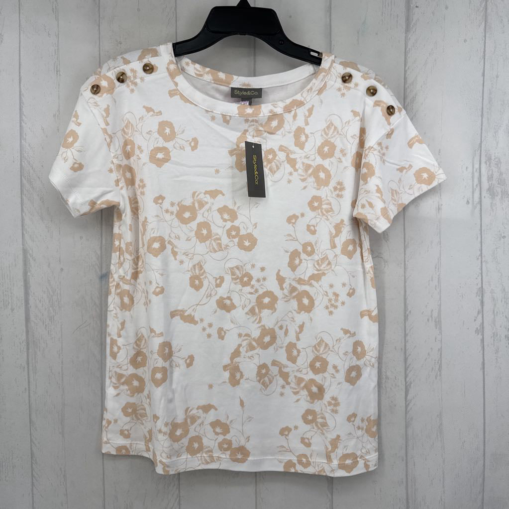 R40 M flo print s/s top