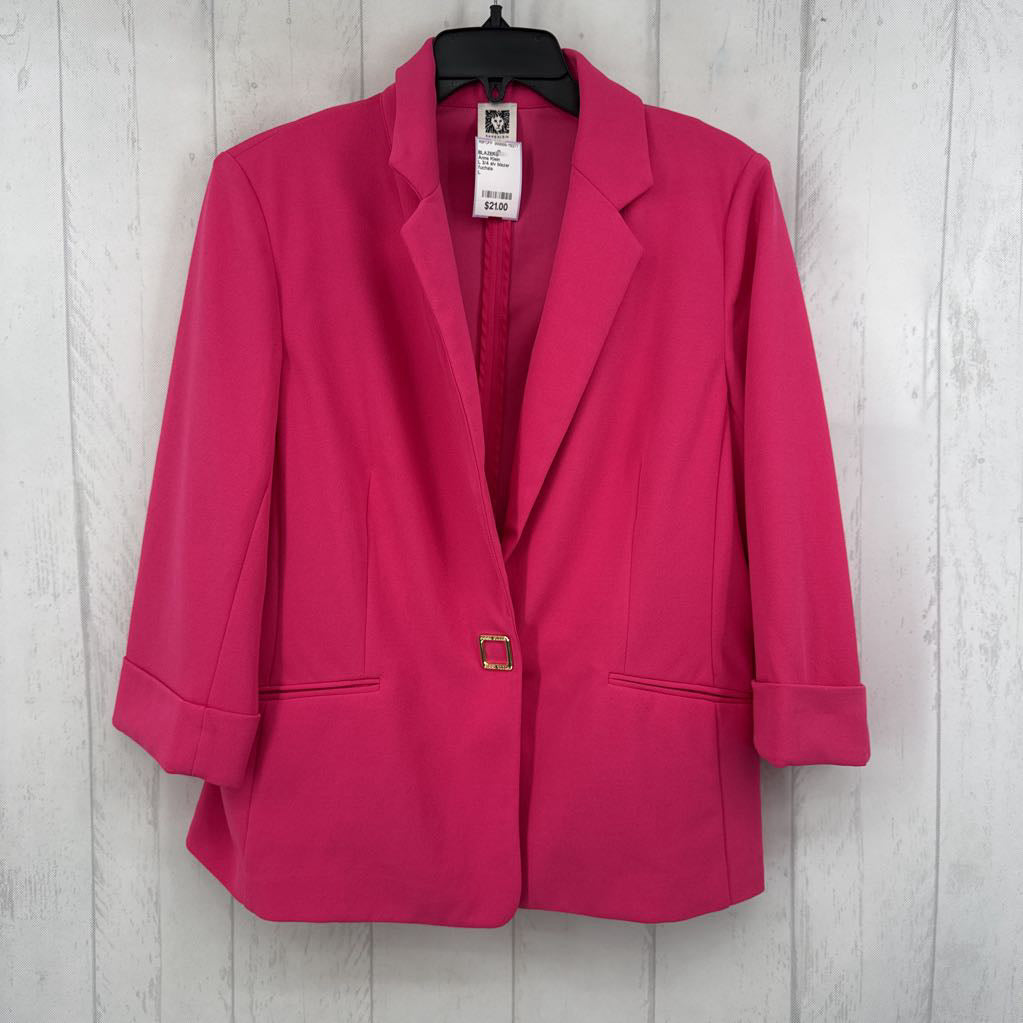 L 3/4 slv blazer