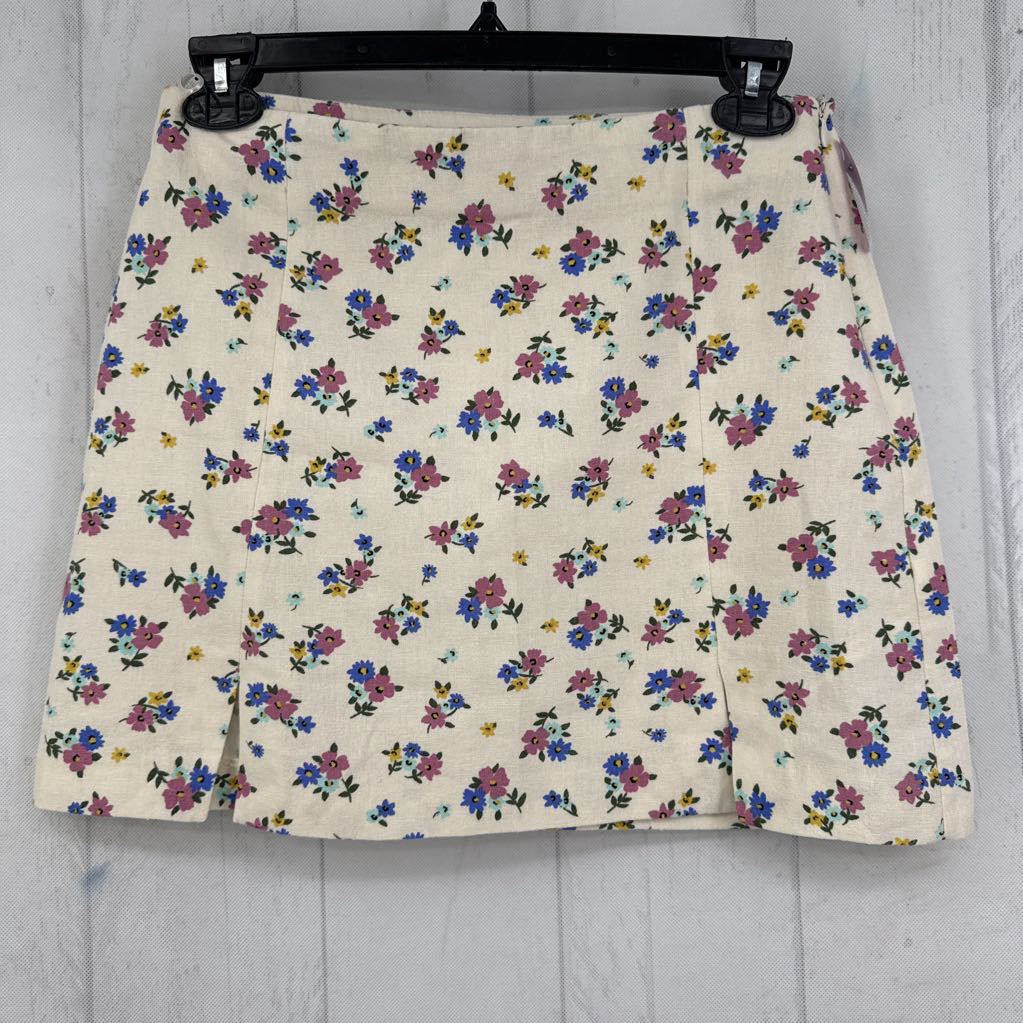 S flo print skirt
