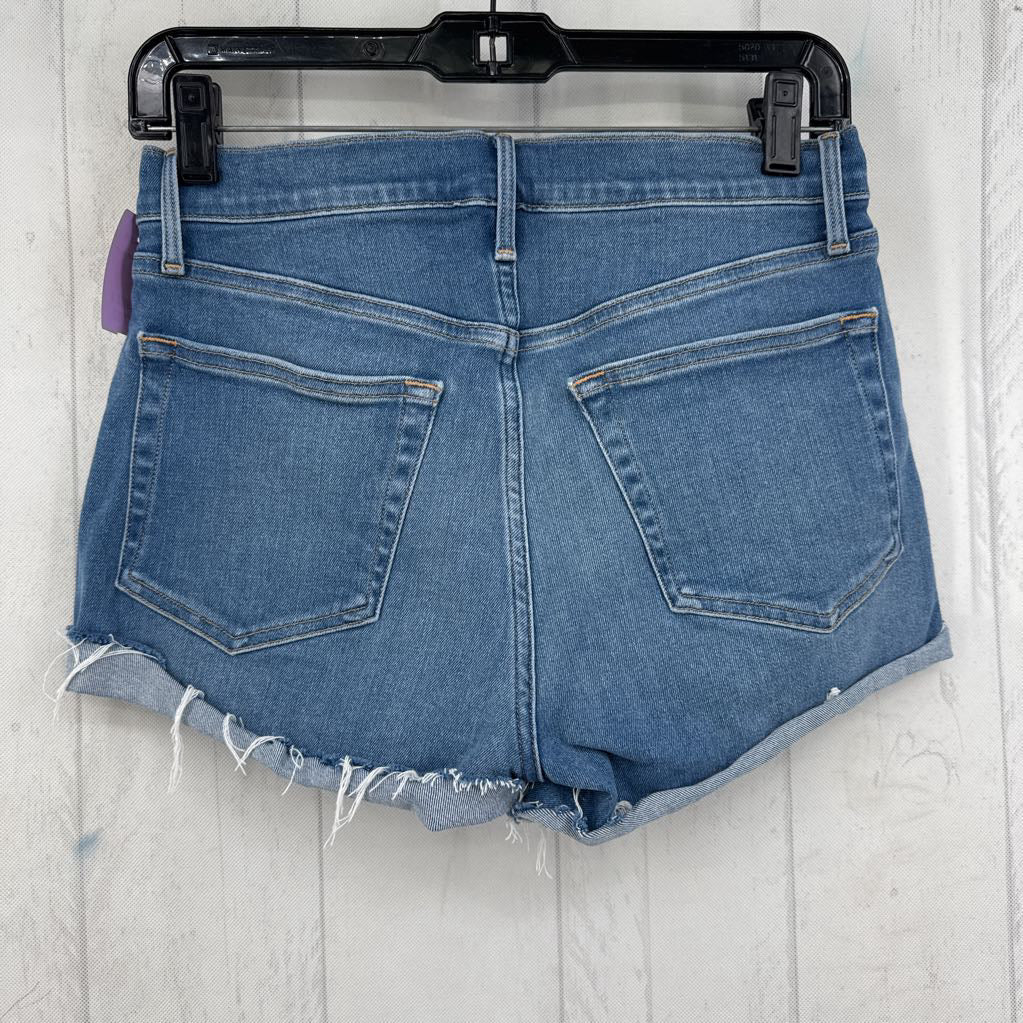 0 hi-rise jean short
