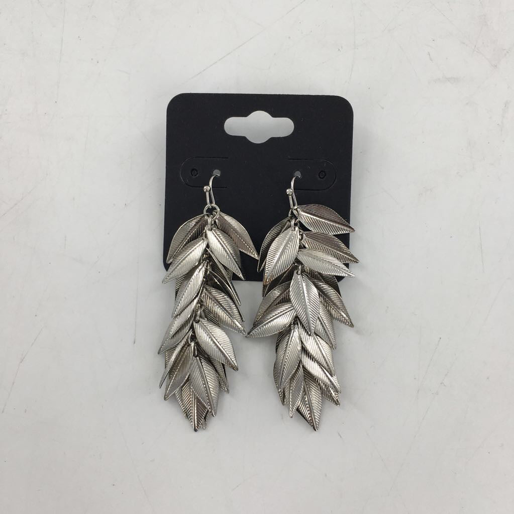 silver dangle earrings