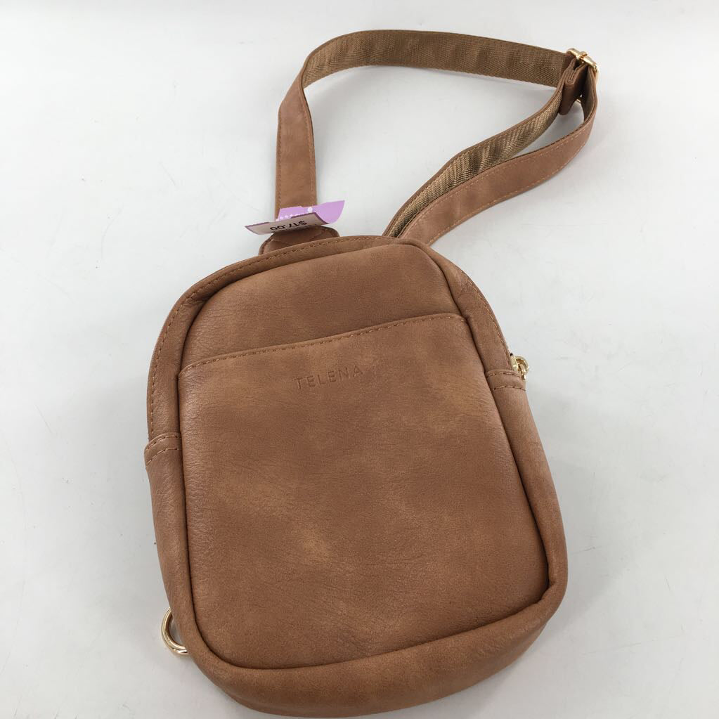 vegan leather slingbag