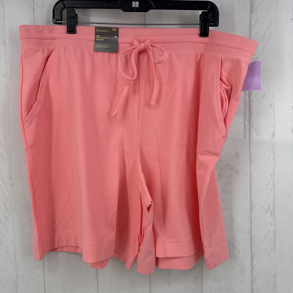 XXL pull-on mid rise shorts