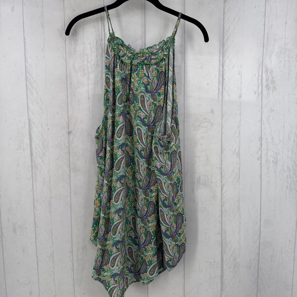 XXL paisley print flowy tank
