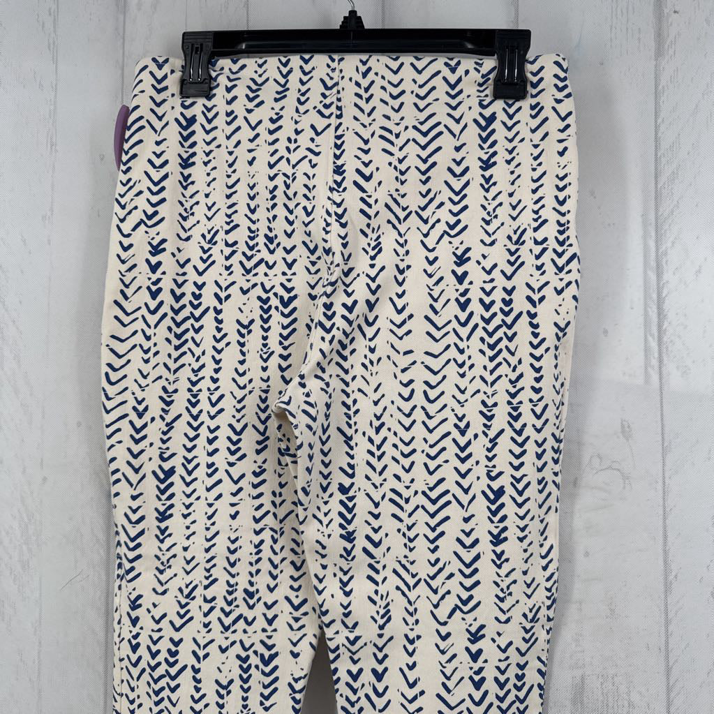 L printed hi-rise jegging