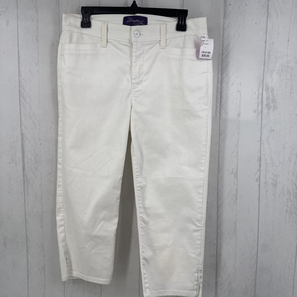 8 crop jeans