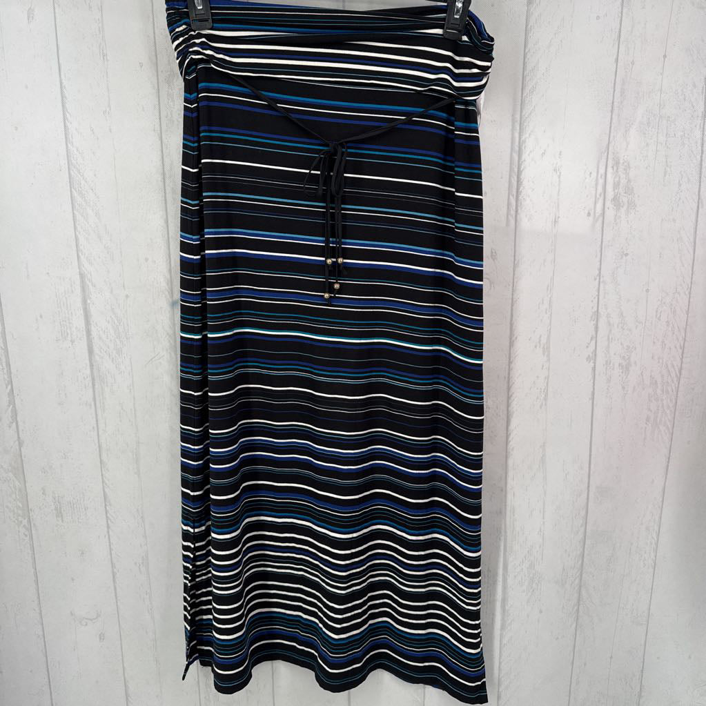 Lp striped maxi skirt