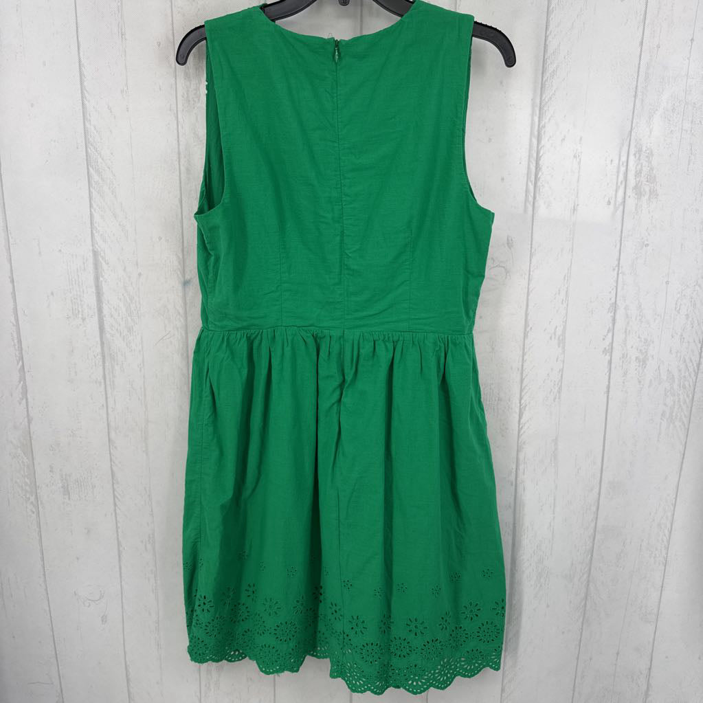 10 eyelet crossover slvls dress