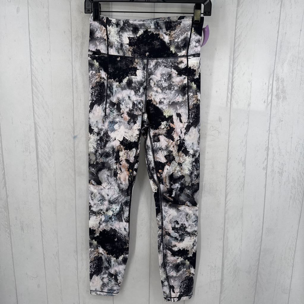 M printed hi-rise leggings