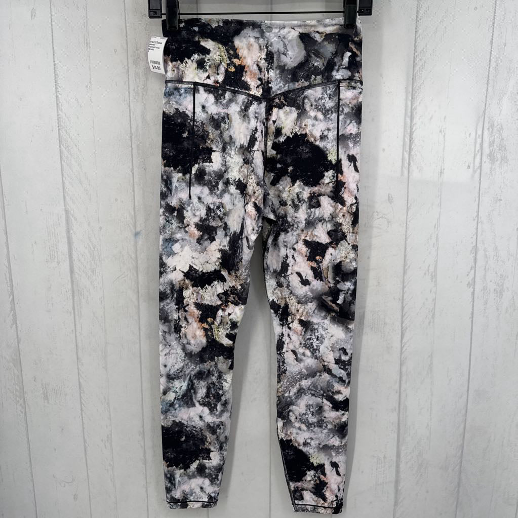 M printed hi-rise leggings