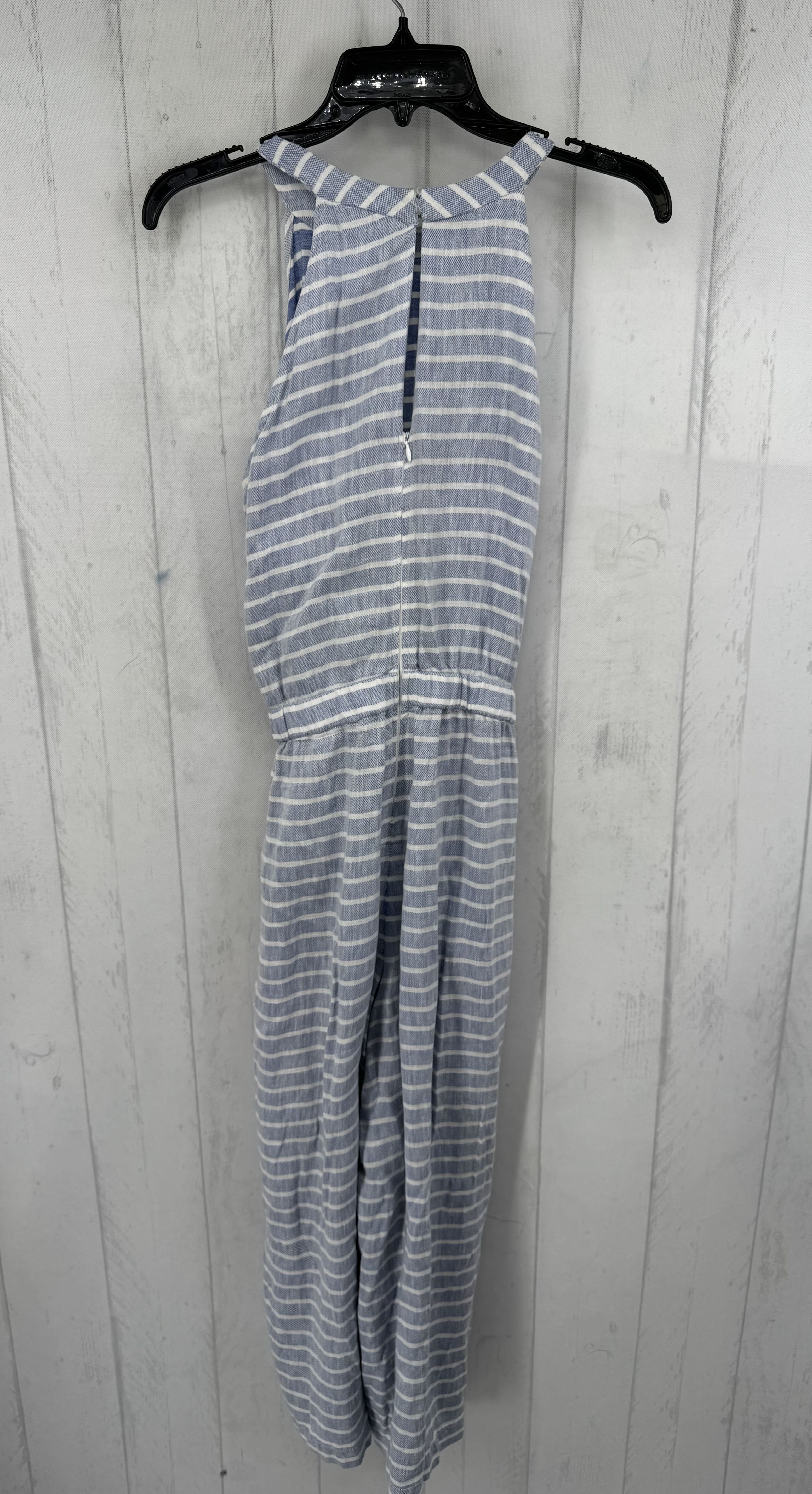M striped slvls jumpsuit