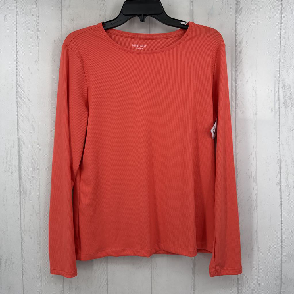 L ribbed l/s top