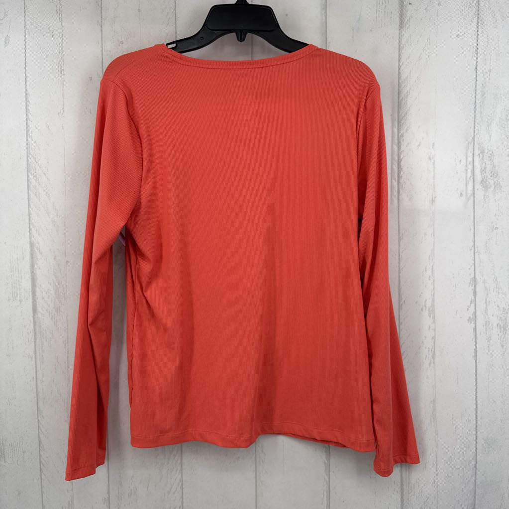 L ribbed l/s top