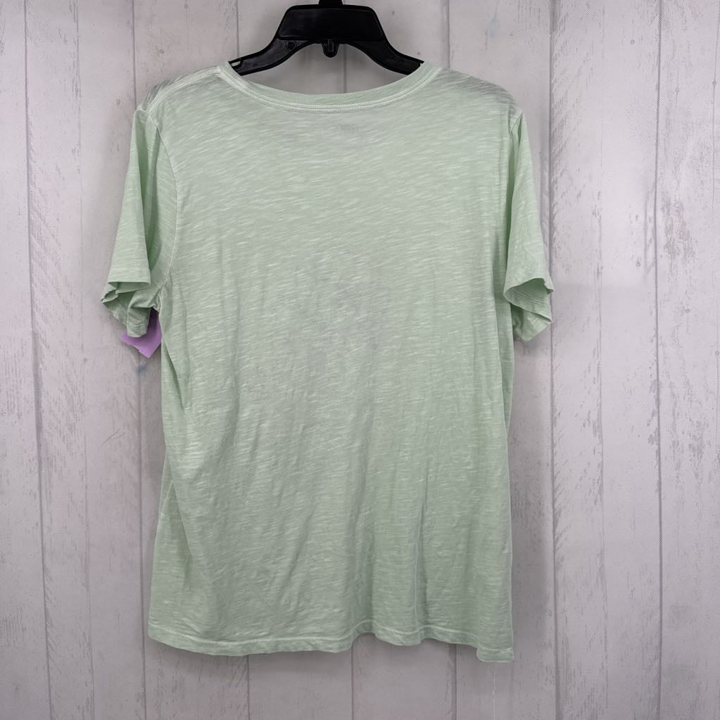 L graphic s/s tee-flowers