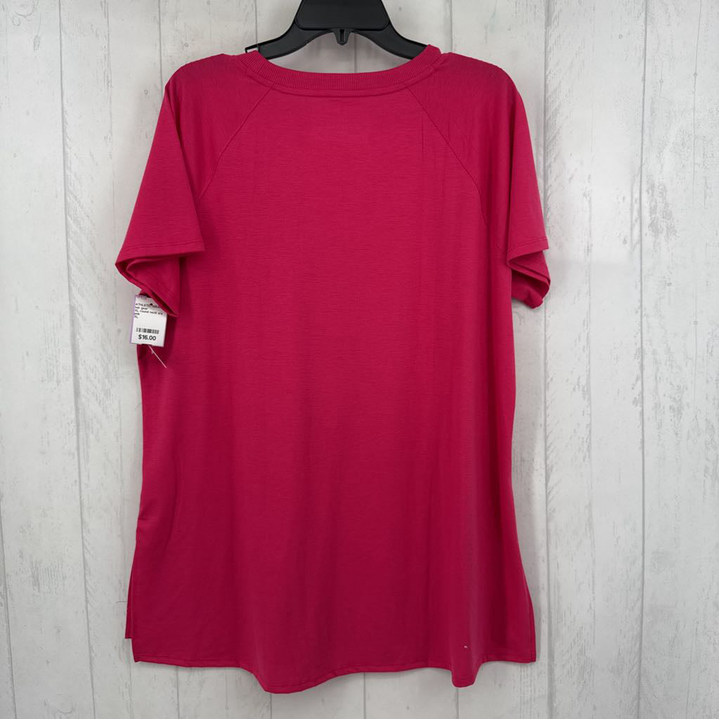 XL round neck s/s tee