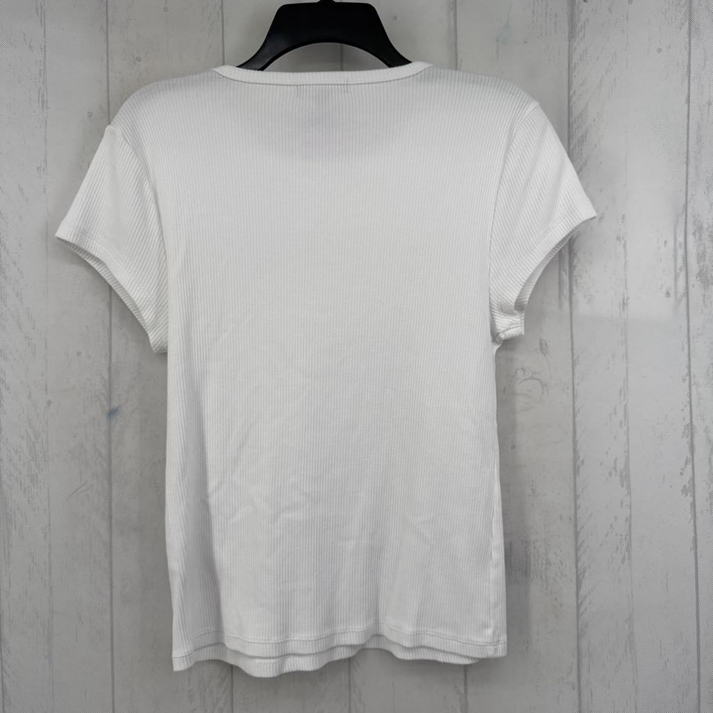 XL ribbed s/s tee