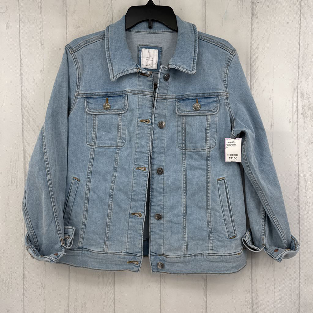 L denim jacket
