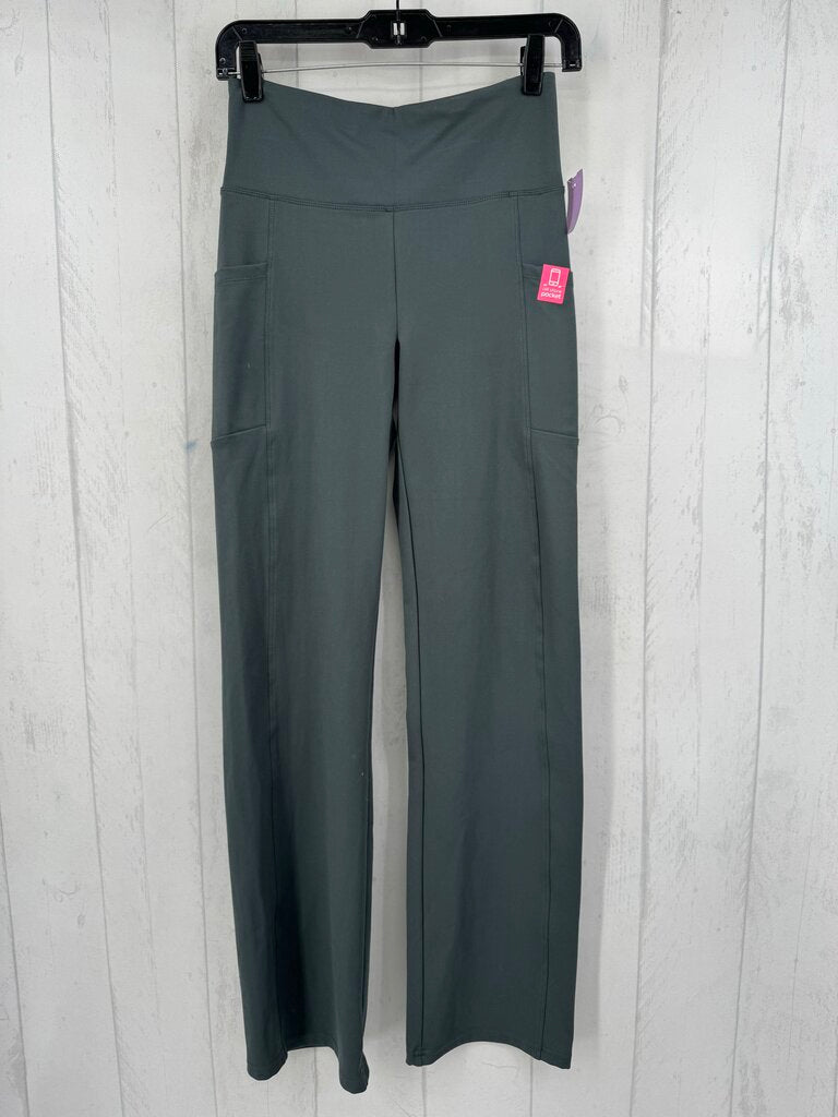 M hi-rise straight leg pant