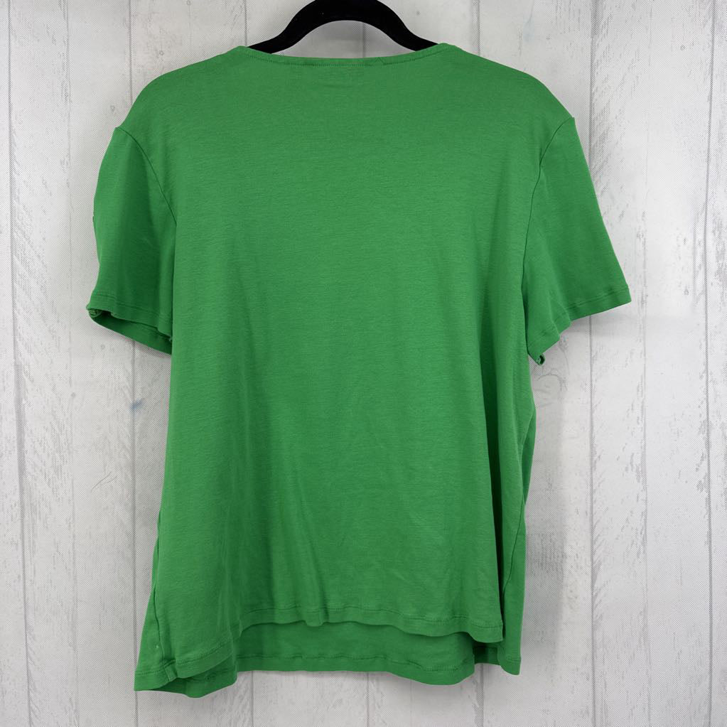 XXL ric-rac trim s/s tee
