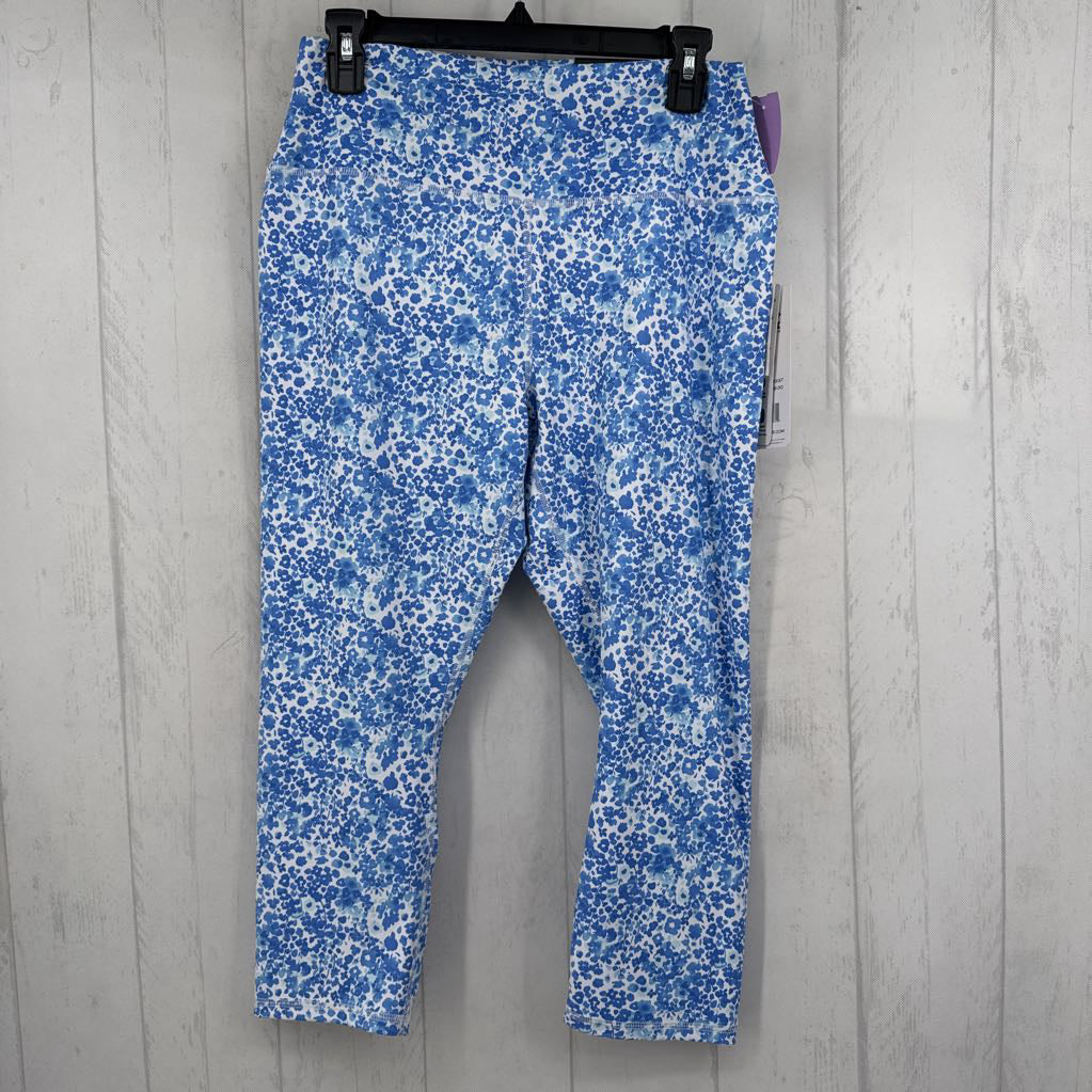 R58 XL flo print crop legging
