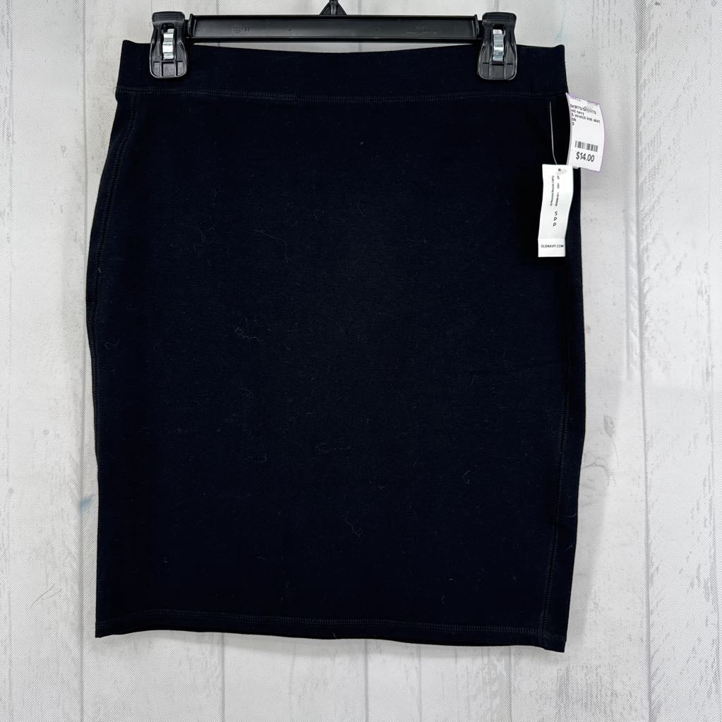 S stretch knit skirt