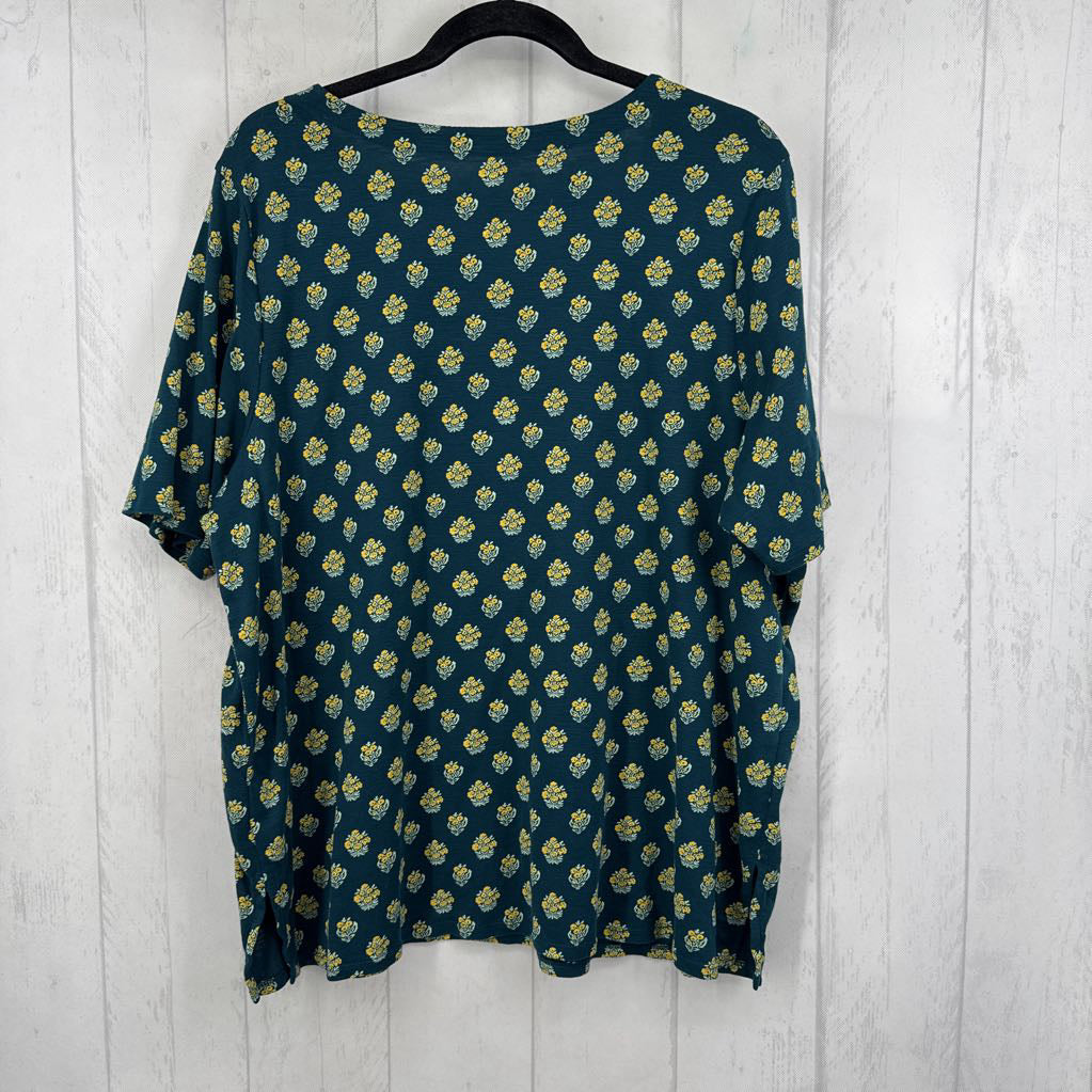 2X flo print s/s tee