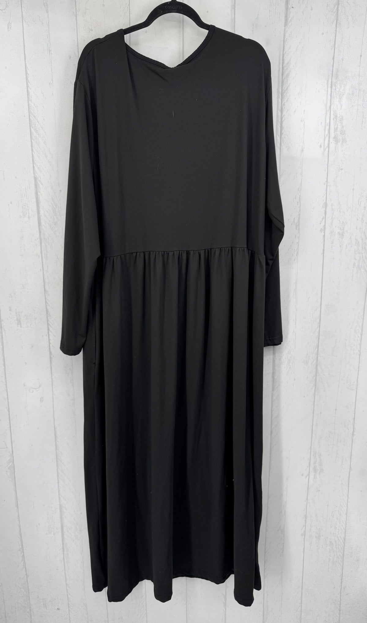 5XL l/s maxi dress