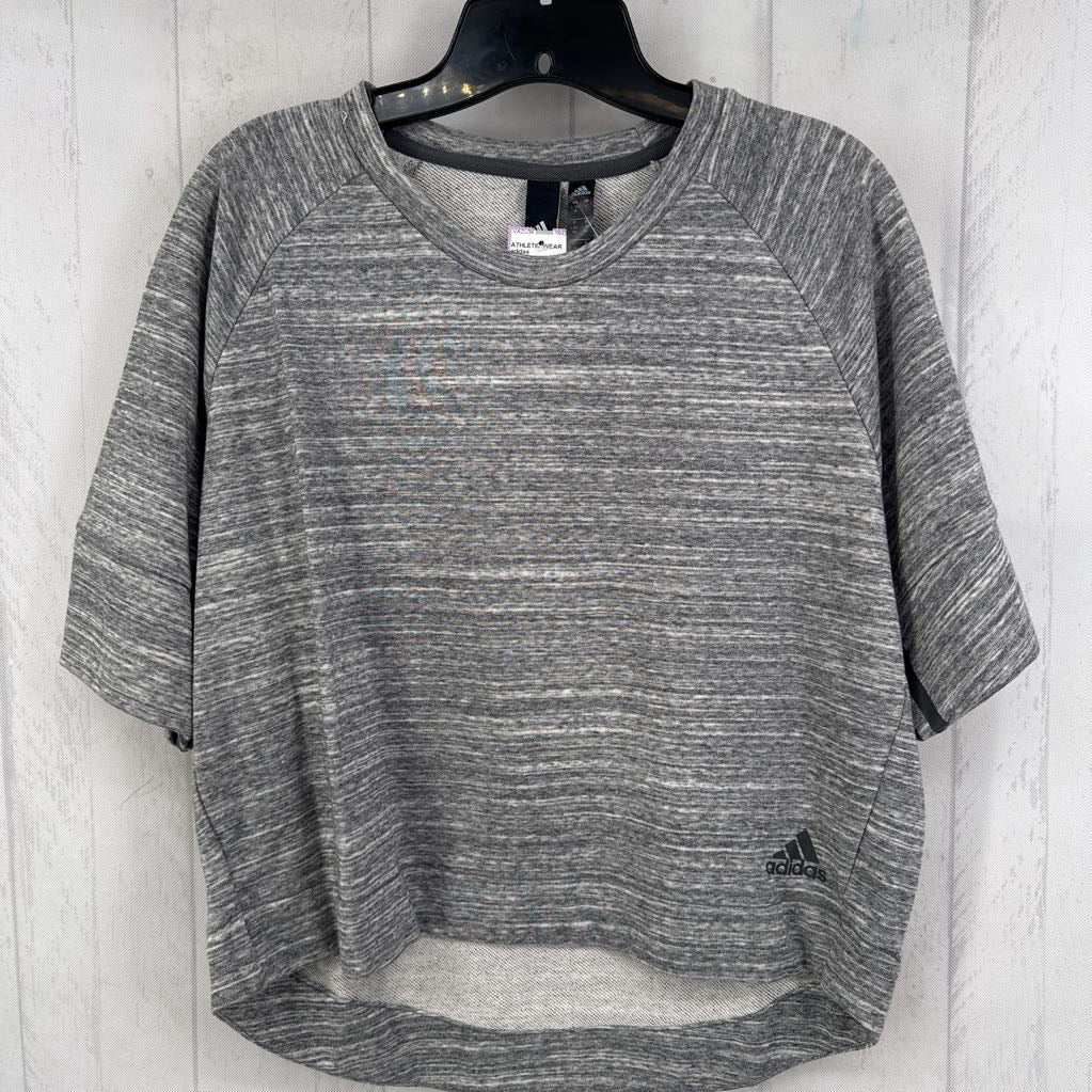 R40 L marled s/s hi-lo top